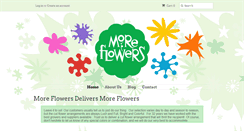 Desktop Screenshot of moreflowers.com